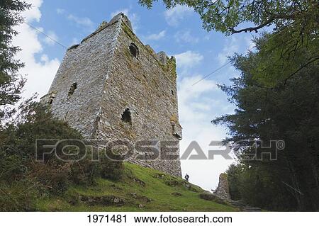 ballynacarriga castle; county cork ireland View Large Photo Image Stock Image - ballynacarriga castle; county cork ireland. Fotosearch