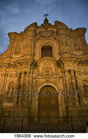 company of jesus church; quito, equador View Large Photo Image Stock Photo - company of jesus church; quito, equador. Fotosearch