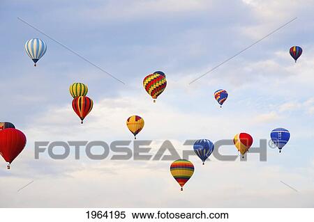 hot air balloons in flight; st. jean sur richelieu, quebec, canada View Large Photo Image Stock Photography - hot air balloons in flight; st. jean sur richelieu, quebec, canada. Fotosearch
