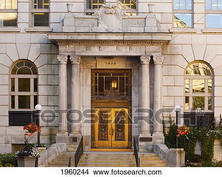Picture - jean-antoine-panet quebec government office building; quebec city, quebec, canada. Fotosearch