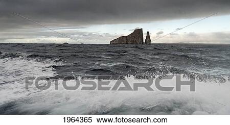 Stock Photography - kicker rock; san cristobal island, galapagos, equador. Fotosearch