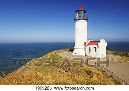 Stock Photography - north head lighthouse; ilwaco washington united states of america. Fotosearch