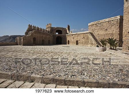 parade grounds in christian castle; almeria andalusia spain View Large Photo Image Stock Image - parade grounds in christian castle; almeria andalusia spain. Fotosearch