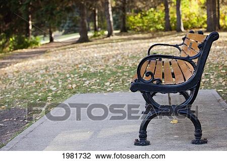 park bench at a park in autumn; edmonton alberta canada View Large Photo Image Stock Image - park bench at a park in autumn; edmonton alberta canada. Fotosearch