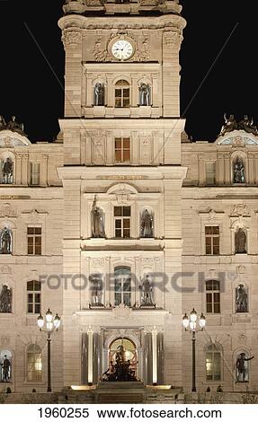 quebec parliament buildings at night; quebec city, quebec, canada View Large Photo Image Stock Photography - quebec parliament buildings at night; quebec city, quebec, canada. Fotosearch