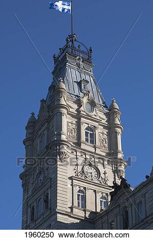 Stock Image - quebec parliament buildings; quebec city, quebec, canada. Fotosearch