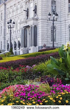 Stock Photo - quebec parliament buildings; quebec city, quebec, canada. Fotosearch