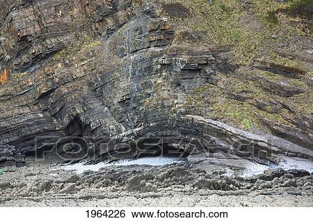 rock bedding in the peninsula at hartland point; hartland, devon, england View Large Photo Image Stock Photograph - rock bedding in the peninsula at hartland point; hartland, devon, england. Fotosearch