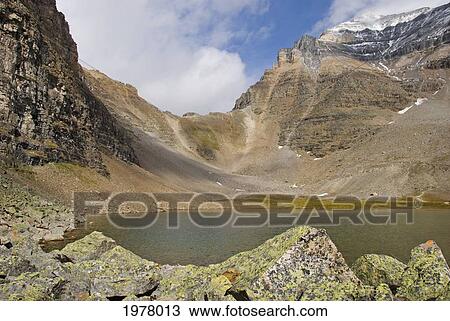 sentinel pass and mount temple; alberta canada View Large Photo Image Stock Image - sentinel pass and mount temple; alberta canada. Fotosearch