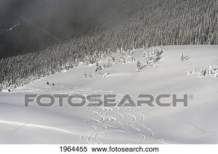 skiers at the base of a mountain; whistler, british columbia, canada View Large Photo Image Stock Photography - skiers at the base of a mountain; whistler, british columbia, canada. Fotosearch