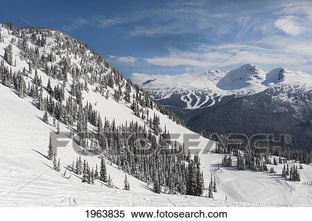 snow covered mountains; whistler, british columbia, canada View Large Photo Image Stock Photography - snow covered mountains; whistler, british columbia, canada. Fotosearch