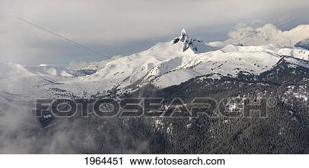 snow on the coast mountains; whistler, british columbia, canada View Large Photo Image Stock Image - snow on the coast mountains; whistler, british columbia, canada. Fotosearch