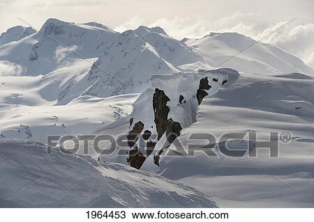 snow on the coast mountains; whistler, british columbia, canada View Large Photo Image Stock Image - snow on the coast mountains; whistler, british columbia, canada. Fotosearch