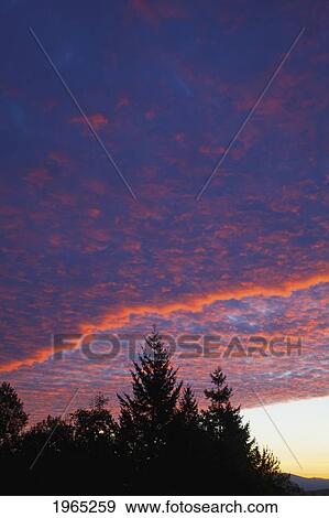 Stock Photo - sunrise over mount hood in the cascade mountains; oregon united states of america. Fotosearch