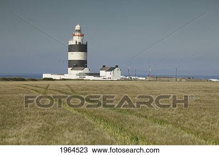 the hook lighthouse; hook head county wexford ireland View Large Photo Image Stock Image - the hook lighthouse; hook head county wexford ireland. Fotosearch