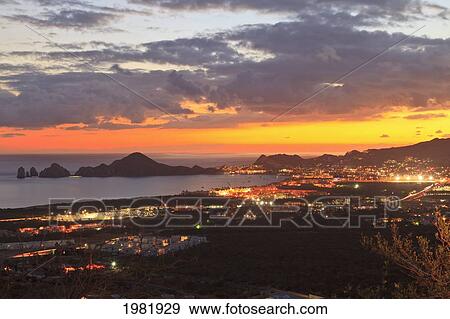 view of cabo san lucas and tip of baja; baja california sur mexico View Large Photo Image Stock Photo - view of cabo san lucas and tip of baja; baja california sur mexico. Fotosearch