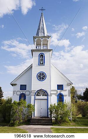 white church in a rural area; manitoba canada View Large Photo Image Stock Photo - white church in a rural area; manitoba canada. Fotosearch