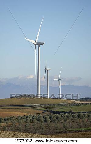 wind turbines; campillos malaga andalusia spain View Large Photo Image Stock Image - wind turbines; campillos malaga andalusia spain. Fotosearch