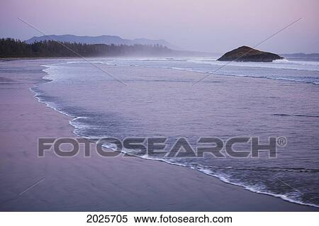 A Pink Sky Forms At Sunset At Long Beach A Surfer's Paradise In Pacific Rim National Park Near Tofino; British Columbia Canada View Large Photo Image Stock Photography - A Pink Sky Forms At Sunset At Long Beach A Surfer's Paradise In Pacific Rim National Park Near Tofino; British Columbia Canada. Fotosearch