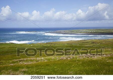 Along The Coastline Near Doolin; County Clare Ireland View Large Photo Image Stock Image - Along The Coastline Near Doolin; County Clare Ireland. Fotosearch