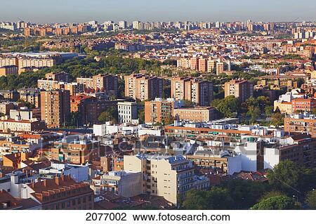 Apartment blocks in western area of the city; madrid spain View Large Photo Image Stock Image - Apartment blocks in western area of the city; madrid spain. Fotosearch