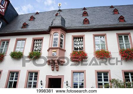 Carillon On The Museum; Rudesheim Germany View Large Photo Image Stock Image - Carillon On The Museum; Rudesheim Germany. Fotosearch