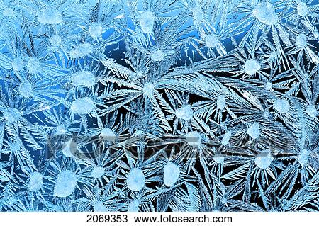 Close Up Of Frost Crystals With Cyan Lighting; Calgary Alberta Canada View Large Photo Image Stock Image - Close Up Of Frost Crystals With Cyan Lighting; Calgary Alberta Canada. Fotosearch