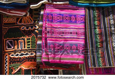 Colorful Native Blankets Of The Andes; Mendoza Argentina View Large Photo Image Stock Image - Colorful Native Blankets Of The Andes; Mendoza Argentina. Fotosearch