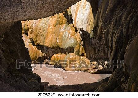 Colorful Sediment Deposits Along A River; Mendoza Argentina View Large Photo Image Stock Photo - Colorful Sediment Deposits Along A River; Mendoza Argentina. Fotosearch