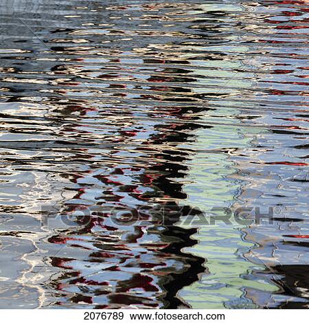 Colourful reflection in the water; oslo norway View Large Photo Image Stock Photo - Colourful reflection in the water; oslo norway. Fotosearch
