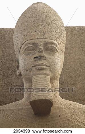 Egyptian Statue; Memphis Egypt View Large Photo Image Stock Photo - Egyptian Statue; Memphis Egypt. Fotosearch