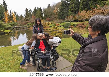Stock Photograph - Five Generations Of Women In A Family; Washington United States Of America. Fotosearch