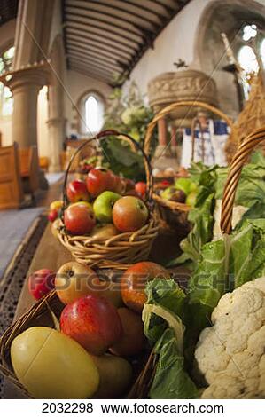 Fresh Food On Display On A Table For Harvest Festival; Kelso Scottish Borders Scotland View Large Photo Image Stock Photo - Fresh Food On Display On A Table For Harvest Festival; Kelso Scottish Borders Scotland. Fotosearch