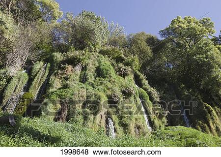 Freshets In The Natural Park Monasterio De Piedra; Zaragoza Province Aragon Spain View Large Photo Image Stock Photo - Freshets In The Natural Park Monasterio De Piedra; Zaragoza Province Aragon Spain. Fotosearch
