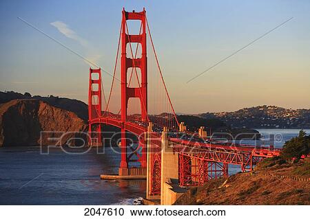 Golden Gate Bridge; San Francisco California United States Of America View Large Photo Image Stock Image - Golden Gate Bridge; San Francisco California United States Of America. Fotosearch