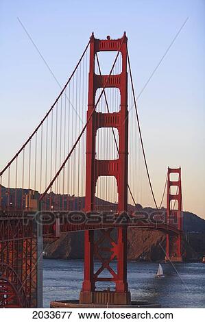 Golden Gate Bridge; San Francisco California United States Of America View Large Photo Image Stock Photo - Golden Gate Bridge; San Francisco California United States Of America. Fotosearch