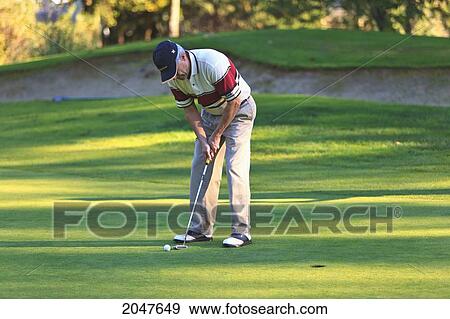 Stock Photo - Golfing At Lynnwood Golf Course; Lynnwood Washington United States Of America. Fotosearch