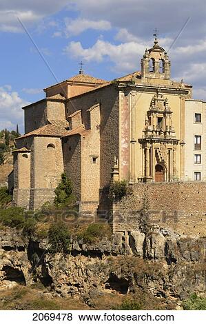 Iglesia De San Pablo 16Th Century Now A Musuem Attached To The Parador De Cuenca; Cuenca Castile La Mancha Spain View Large Photo Image Stock Photo - Iglesia De San Pablo 16Th Century Now A Musuem Attached To The Parador De Cuenca; Cuenca Castile La Mancha Spain. Fotosearch
