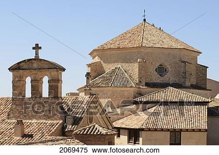 Iglesia De San Pedro With The 17Th Century Convento De Las Carmelitas In The Foreground; Cuenca Castile La Mancha Spain View Large Photo Image Stock Photography - Iglesia De San Pedro With The 17Th Century Convento De Las Carmelitas In The Foreground; Cuenca Castile La Mancha Spain. Fotosearch