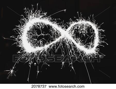 Infinity symbol painted with sparkler light; spruce grove alberta canada View Large Photo Image Stock Photo - Infinity symbol painted with sparkler light; spruce grove alberta canada. Fotosearch