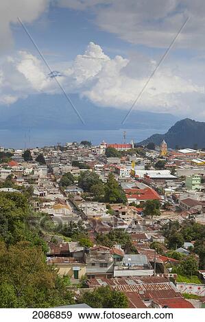 Lake atitlan; guatemala View Large Photo Image Stock Photo - Lake atitlan; guatemala. Fotosearch