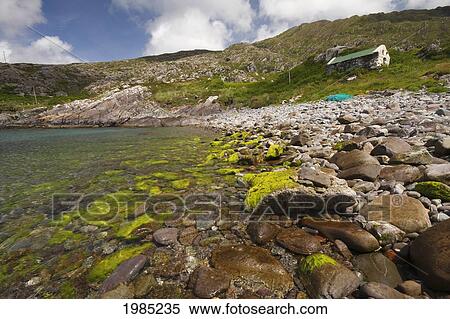 Stock Photography - Little Cove On The Beara Peninsula In West Cork; County Cork Ireland. Fotosearch