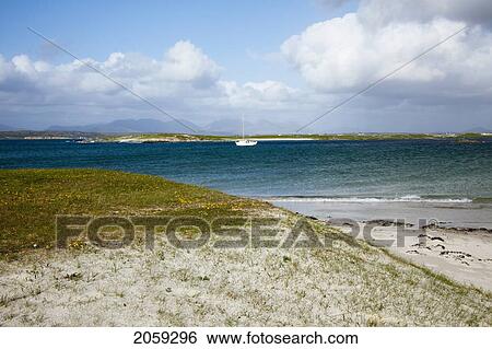 Mannin Bay Near Ballyconneely; County Galway Ireland View Large Photo Image Stock Photograph - Mannin Bay Near Ballyconneely; County Galway Ireland. Fotosearch