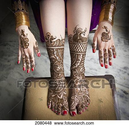 Mehndi on the hands and feet; ludhiana punjab india View Large Photo Image Stock Photo - Mehndi on the hands and feet; ludhiana punjab india. Fotosearch
