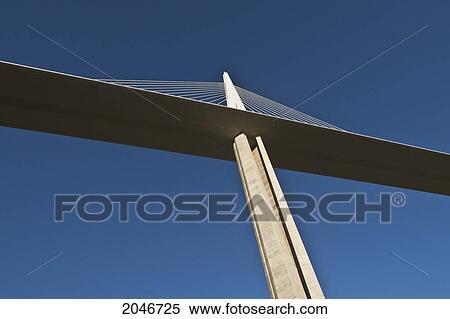 Stock Photography - Millau Bridge; Millau France. Fotosearch