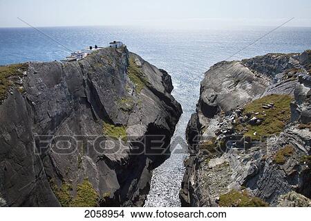 Mizen Head Lighthouse; Mizen Head County Cork Ireland View Large Photo Image Picture - Mizen Head Lighthouse; Mizen Head County Cork Ireland. Fotosearch