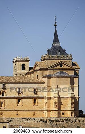 Monastery Of Ucles; Cuenca Castile La Mancha Spain View Large Photo Image Stock Image - Monastery Of Ucles; Cuenca Castile La Mancha Spain. Fotosearch