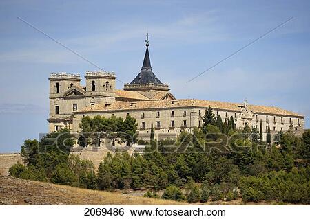 Monastery Of Ucles; Cuenca Castile La Mancha Spain View Large Photo Image Stock Photograph - Monastery Of Ucles; Cuenca Castile La Mancha Spain. Fotosearch