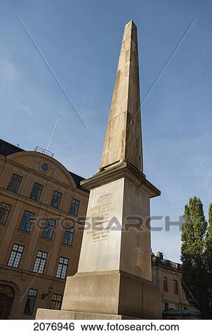 Monument in old town; stockholm sweden View Large Photo Image Stock Photograph - Monument in old town; stockholm sweden. Fotosearch