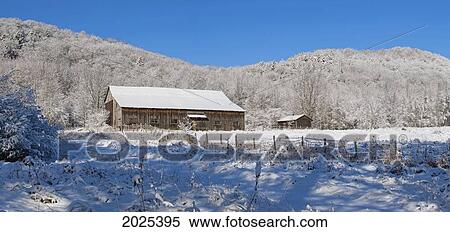 Old Barn In Winter; Iron Hill Quebec Canada View Large Photo Image Stock Photography - Old Barn In Winter; Iron Hill Quebec Canada. Fotosearch